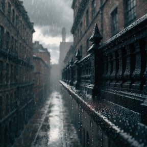 下雨了